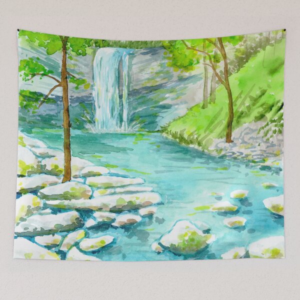 Item preview, Waterfall Cascades designed and sold by Danielbowles.