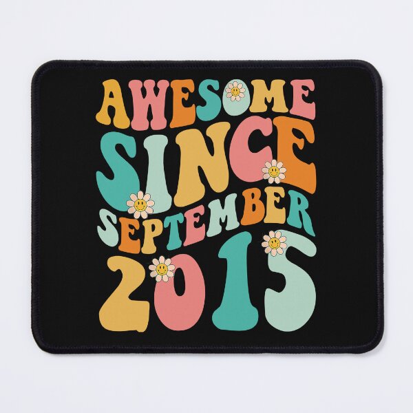 Item preview, Awesome Since September 2015 | Made In 2015 | Retro Groovy Birthday designed and sold by Christina-grich.