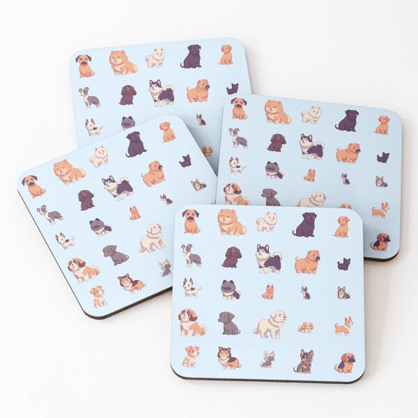 Item preview, Cute 25 kawaii dogs pack designed and sold by Yaragold.