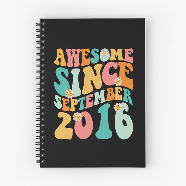 Item preview, Awesome Since September 2016 | Made In 2016 | Retro Groovy Birthday designed and sold by Christina-grich.