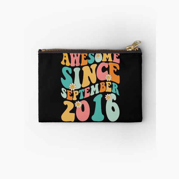 Item preview, Awesome Since September 2016 | Made In 2016 | Retro Groovy Birthday designed and sold by Christina-grich.