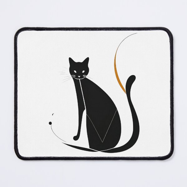 Item preview, Abstract minimalist cat design designed and sold by GracefulGems.