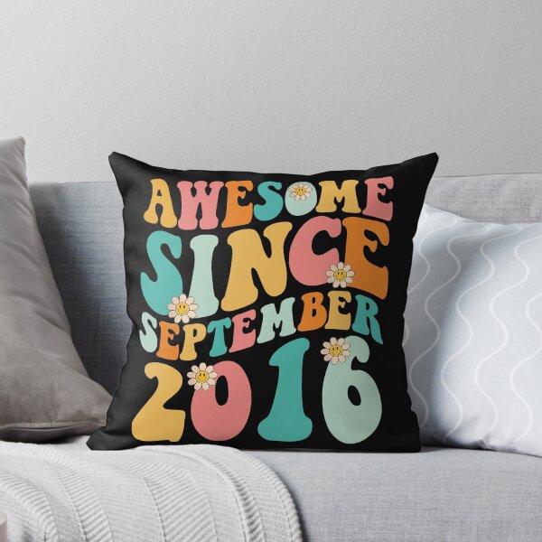 Item preview, Awesome Since September 2016 | Made In 2016 | Retro Groovy Birthday designed and sold by Christina-grich.
