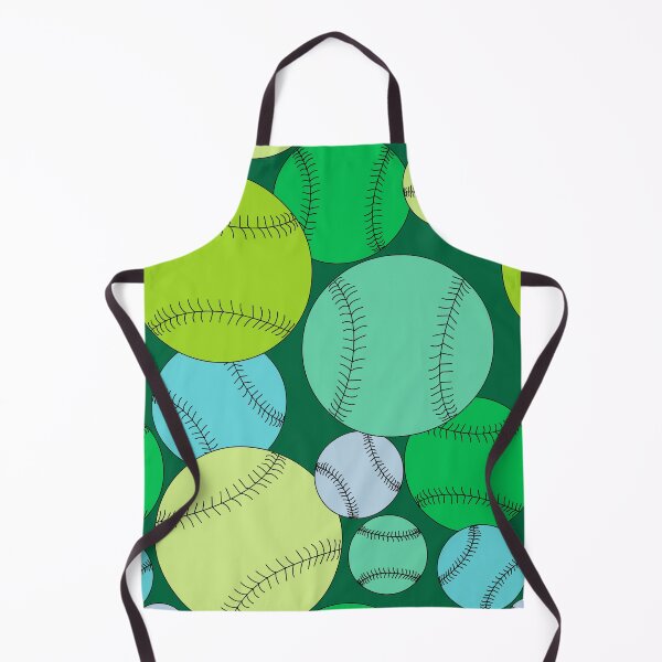 Item preview, Colorful Baseballs Pattern designed and sold by BartholGraphics.