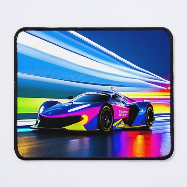 Item preview, "Neon Blaze: Speeding Through the Night" designed and sold by BB artwork.