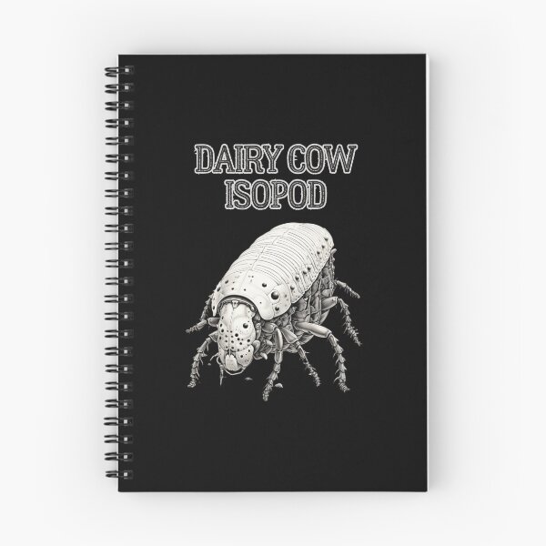 Item preview, Dairy Cow Isopod Bug | Unique Bug Art designed and sold by The Whimsical Homestead.