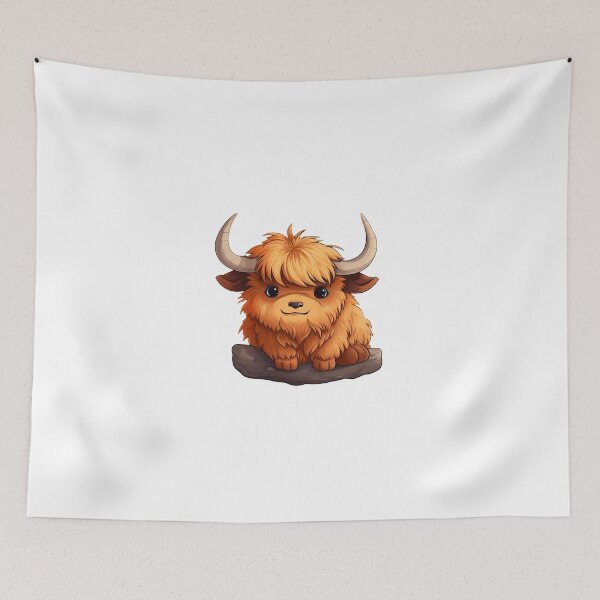 Item preview, Yak adorable buffalo designed and sold by sasukeja.