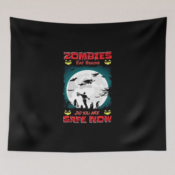 Item preview, Zombies Eat Brains So You Are Safe Now designed and sold by Bigfoot T-Shirt Co..