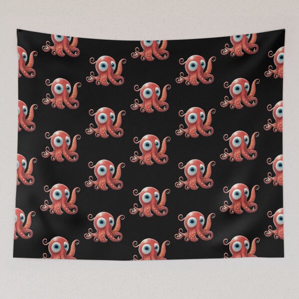 Item preview, Octopus marine cephalopod tentacles mollusk invertebrate suction designed and sold by w1ckerman.