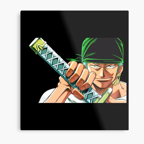 One Piece Zoro Displate - Metal Poster - Metal Print. A must have for One  Piece Fans! It will look amazing on yo…