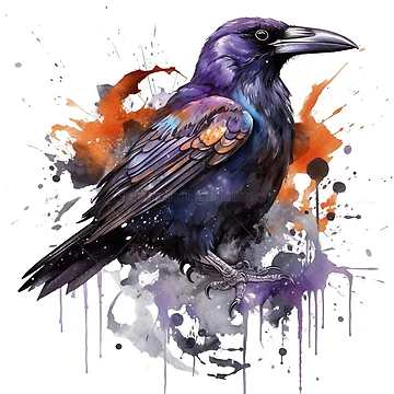 Artwork thumbnail, Crow by InkCreato