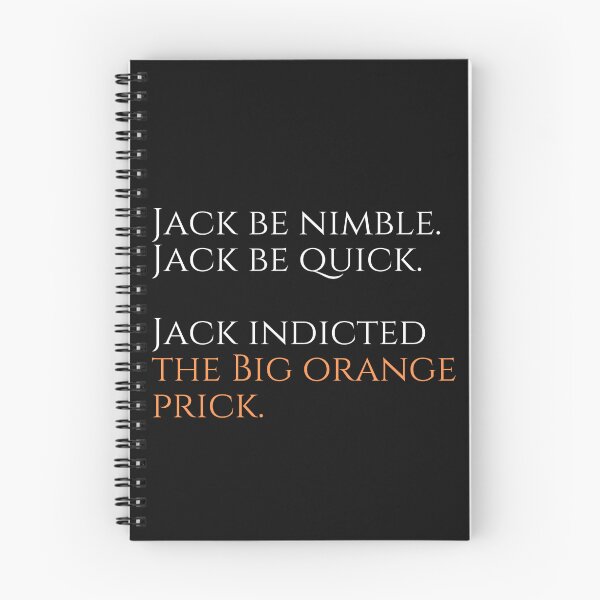 Item preview, Jack Indicted The Orange Prick Political Justice Design designed and sold by EarthArtDesigns.