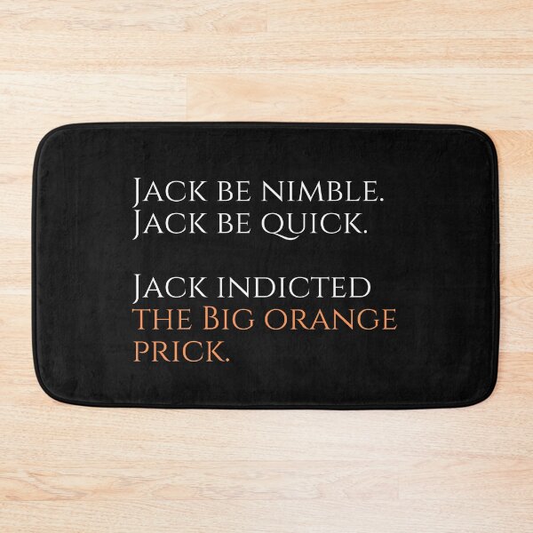 Item preview, Jack Indicted The Orange Prick Political Justice Design designed and sold by EarthArtDesigns.