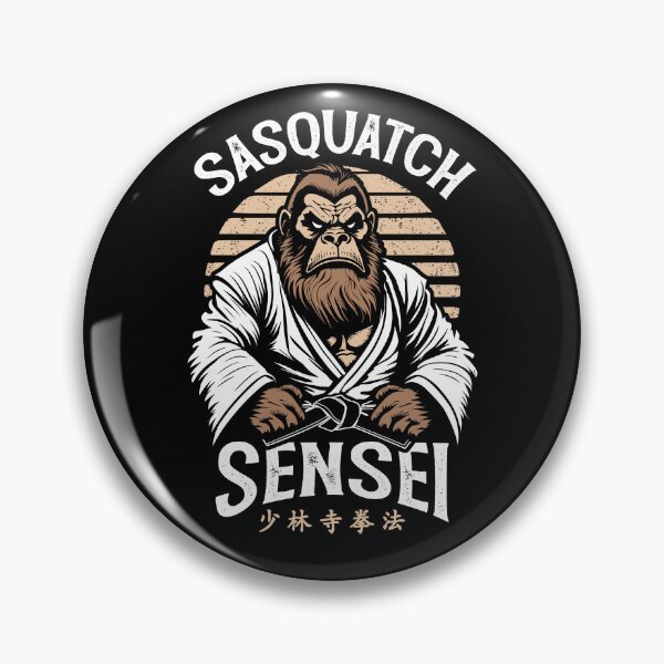 Item preview, Shorinji Kempo Guerrero Leyenda Sasquatch Sensei Bigfoot Budo designed and sold by GrandeDuc.
