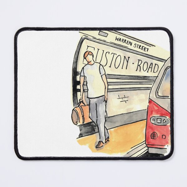 Item preview, Warren Street Euston Road Watercolour designed and sold by KarenBakerArt.