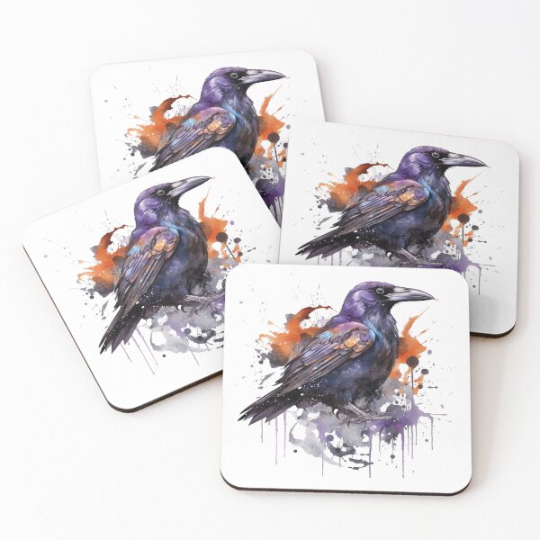 Item preview, Crow designed and sold by InkCreato.