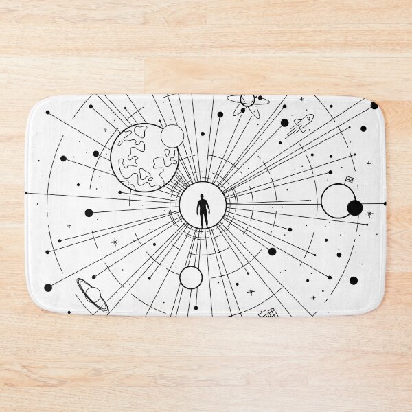 Item preview, Man is at the center of the universe designed and sold by Andrey Prokopenko.