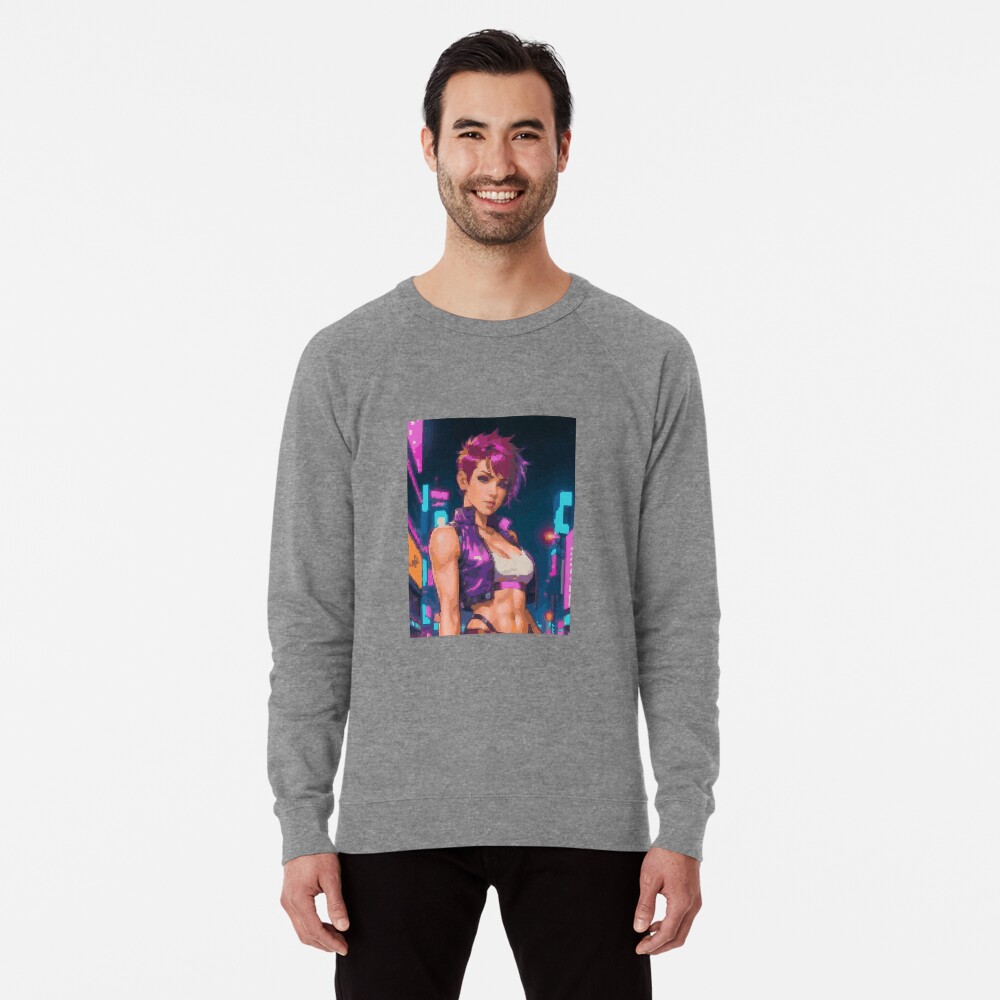 Item preview, Lightweight Sweatshirt designed and sold by 8bitglam.