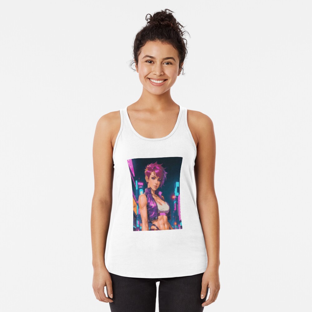 Item preview, Racerback Tank Top designed and sold by 8bitglam.