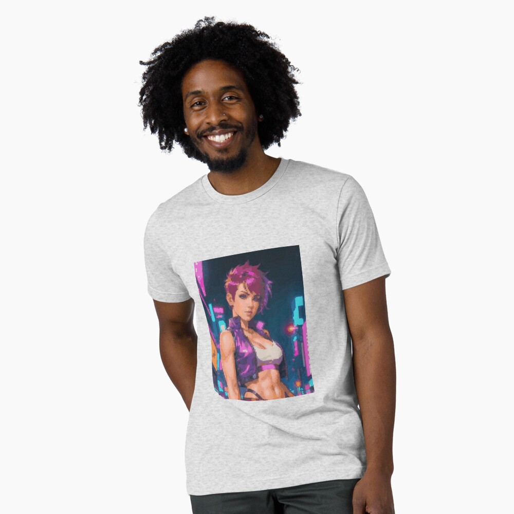 Item preview, Tri-blend T-Shirt designed and sold by 8bitglam.