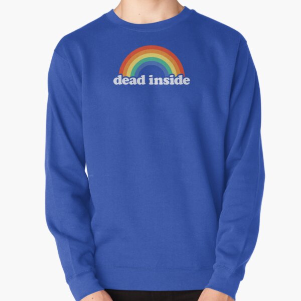 Item preview, Dead Inside: Funny Rainbow Blues designed and sold by hadleyfoo.
