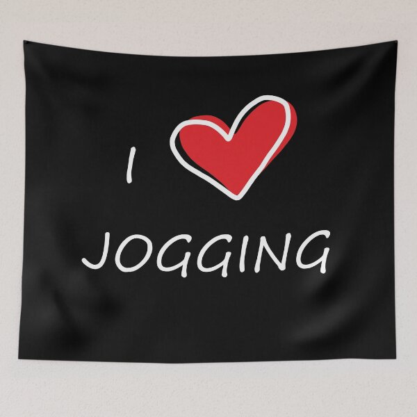 Item preview, I love jogging designed and sold by desinganddecor.