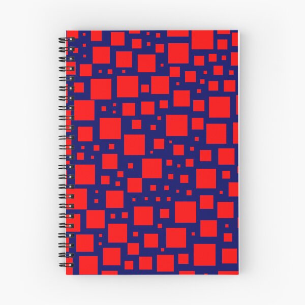 Item preview, Small Red Squares in Circle Pattern designed and sold by Jeallan Designs.