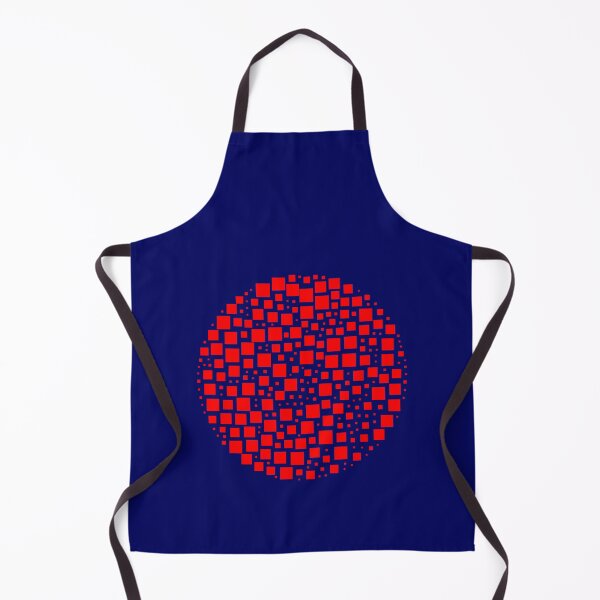 Item preview, Small Red Squares in Circle Pattern designed and sold by Jeallan Designs.