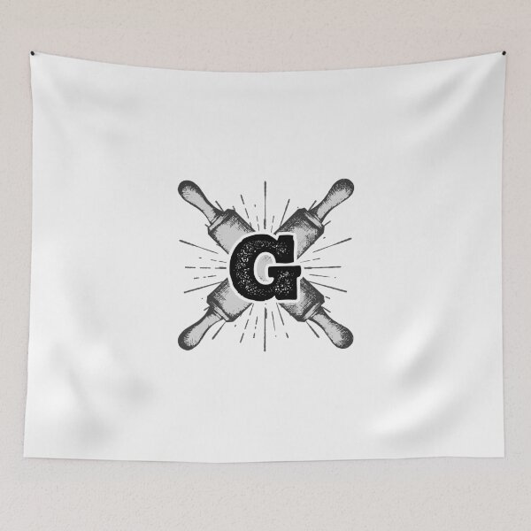 Item preview, Monogram G Baker Rolling Pins designed and sold by simplymonogram.
