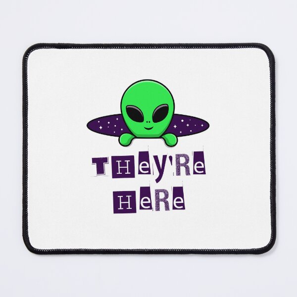 Item preview, ALIENS ufo - They're Here designed and sold by vargass street.