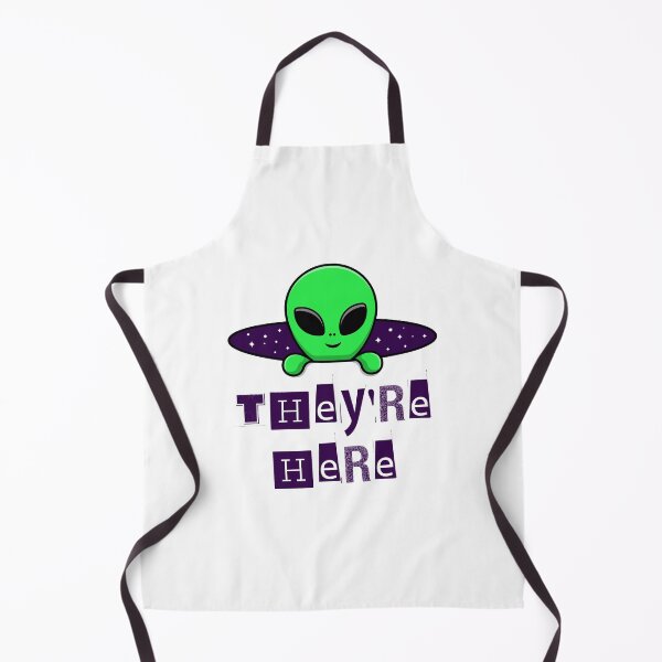 Item preview, ALIENS ufo - They're Here designed and sold by vargass street.