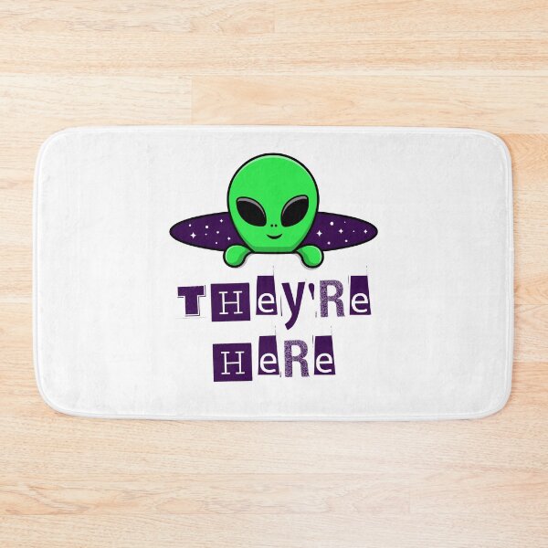 Item preview, ALIENS ufo - They're Here designed and sold by vargass street.