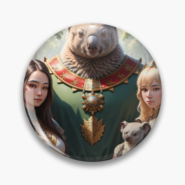 Aperçu de l'œuvre Koala King Family Portrait créée et vendue par Omgsomething.
