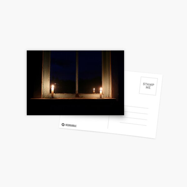 At night with the ghosts Postcard