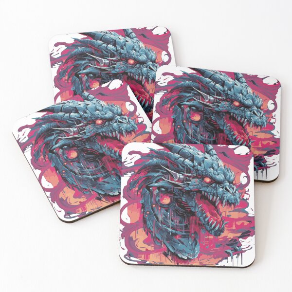 Item preview, Cyberpunk 1980s Dragon designed and sold by Le-Graoully.