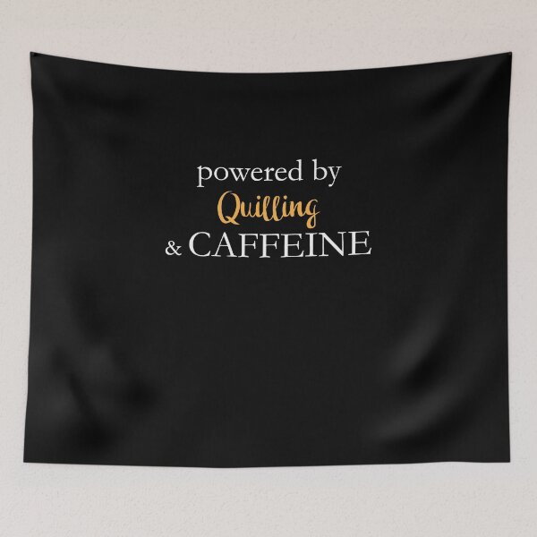 Item preview, Powered By Quilling And Caffeine designed and sold by theredteacup.