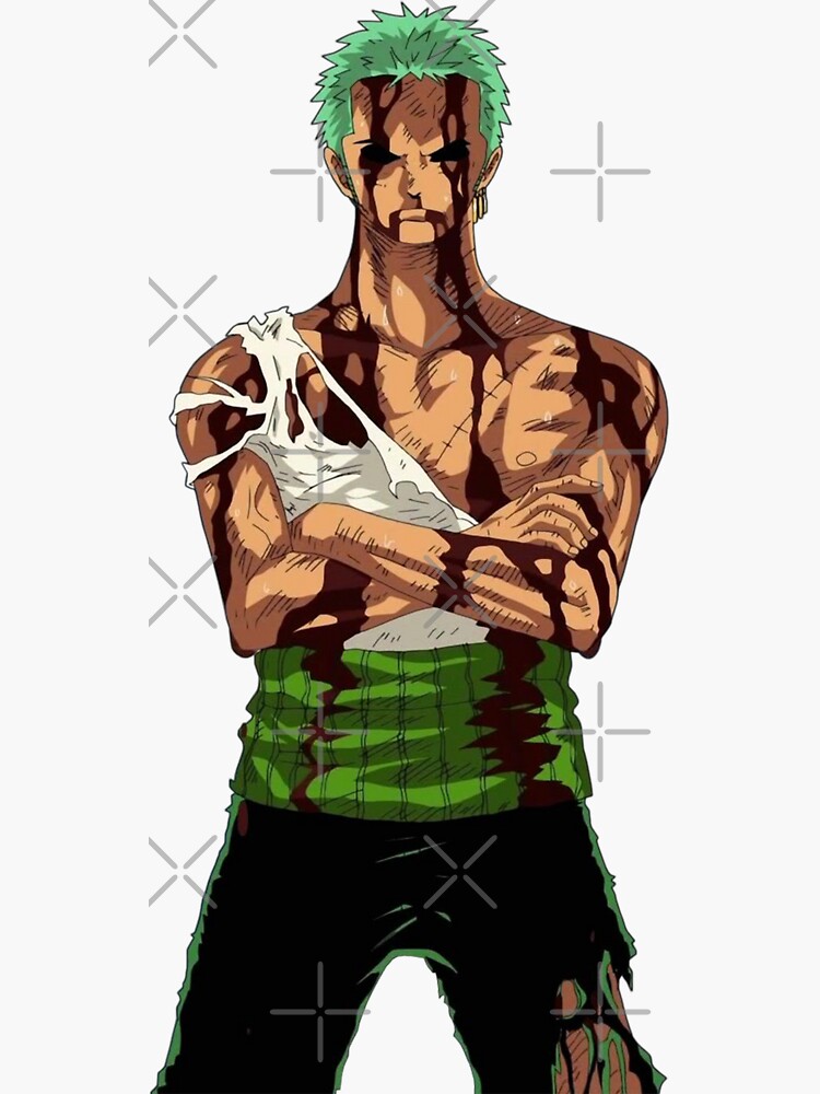 Roronoa Zoro Sticker for Sale by OnePieceStore28