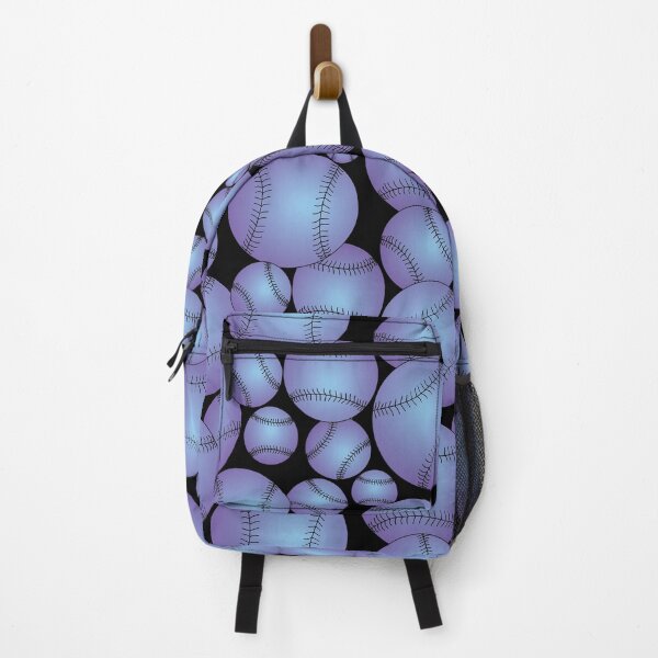 Item preview, Purple Baseballs Pattern designed and sold by BartholGraphics.