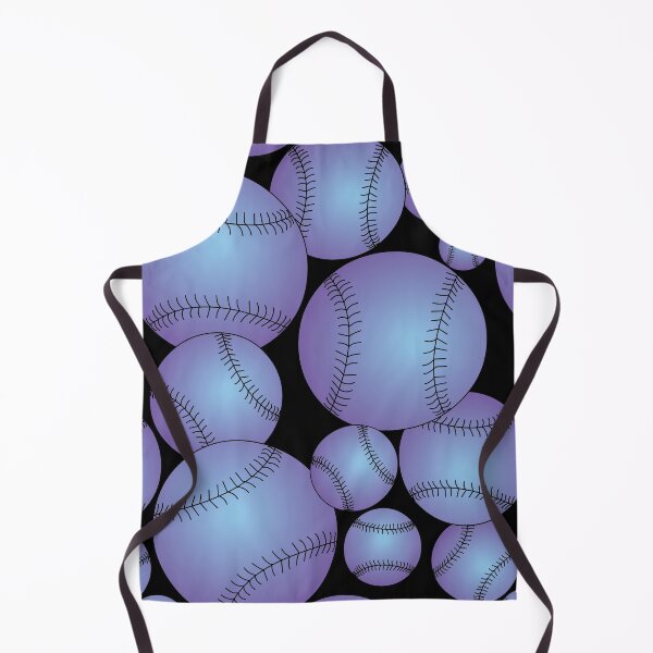 Item preview, Purple Baseballs Pattern designed and sold by BartholGraphics.