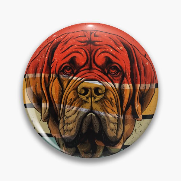 Item preview, Neapolitan Mastiff Dog Retro designed and sold by franktact.