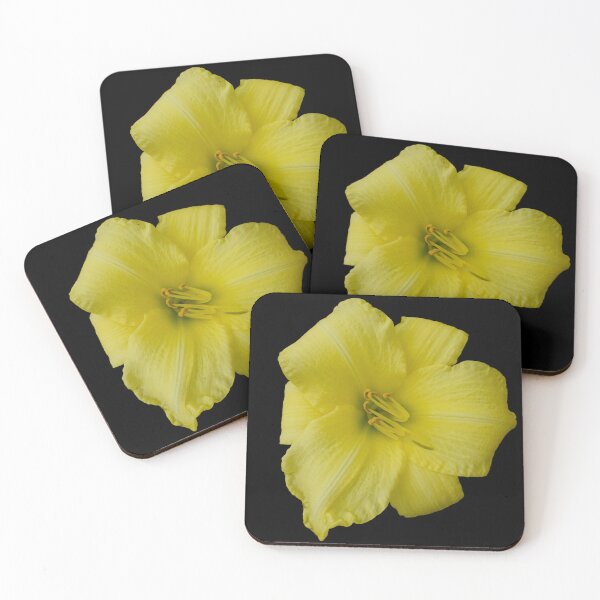 Item preview, Yellow Lily - black background designed and sold by Louise-Mae.