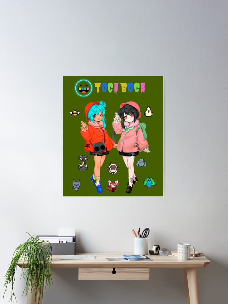 Toca boca anime Poster for Sale by JaidaGlover