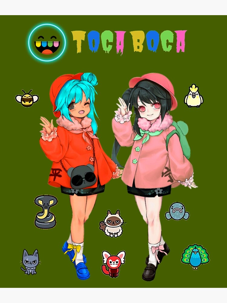 Toca boca anime Poster for Sale by JaidaGlover