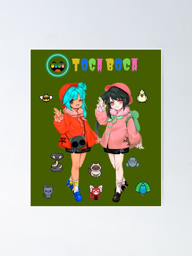 Toca boca anime Poster for Sale by JaidaGlover