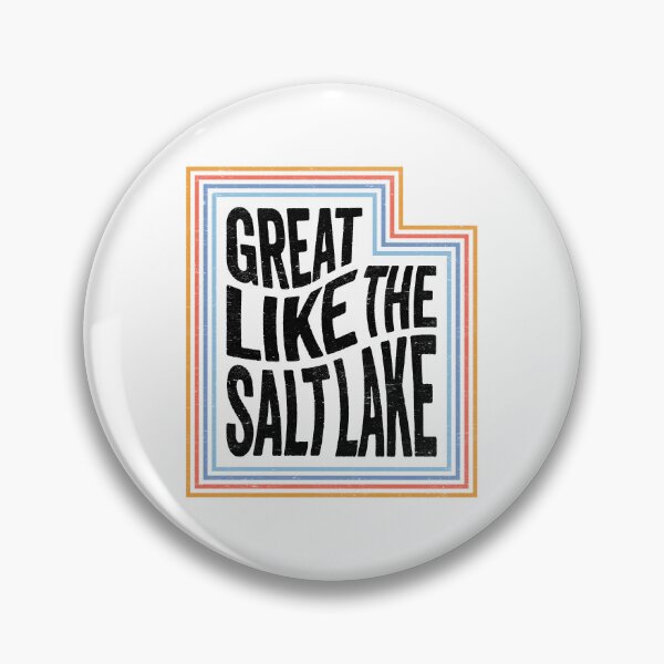Item preview, Retro Utah Love: Great Like The Salt Lake designed and sold by hadleyfoo.