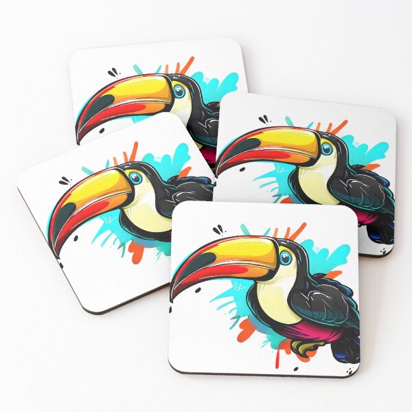 Item preview, Toucan Street art graffiti designed and sold by ColorOfBirds.