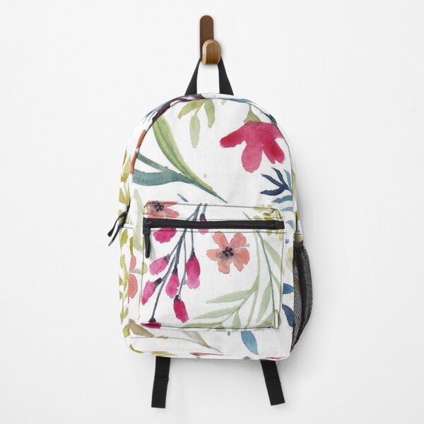Item preview, Watercolor Colorful Flowers with Leaves designed and sold by colorfulglee.