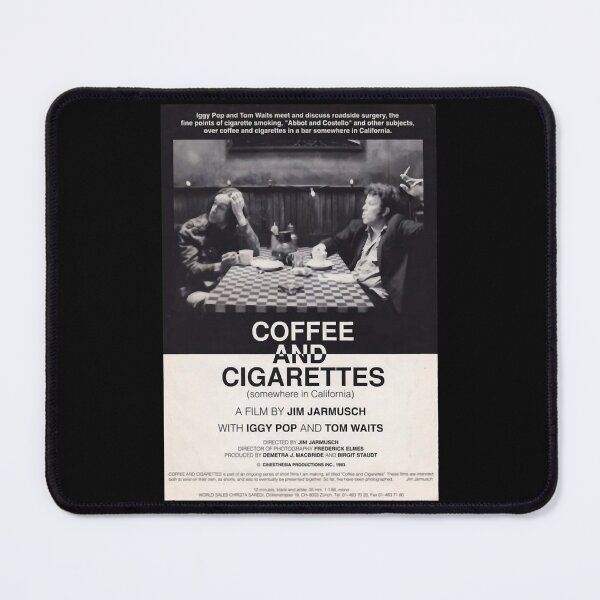 Item preview, Coffee and Cigarettes Poster designed and sold by WilleyMarylou.