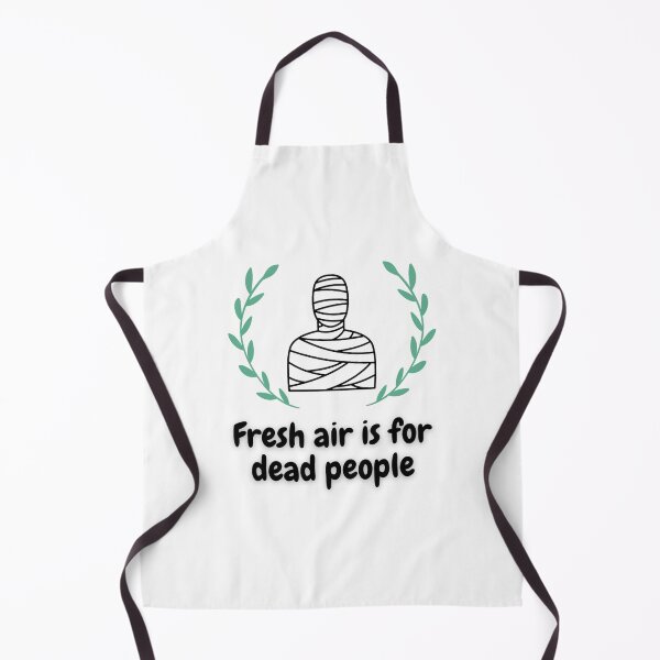 Item preview, For True Fan- Fresh Air is for Dead People designed and sold by NecklaceArtGift.