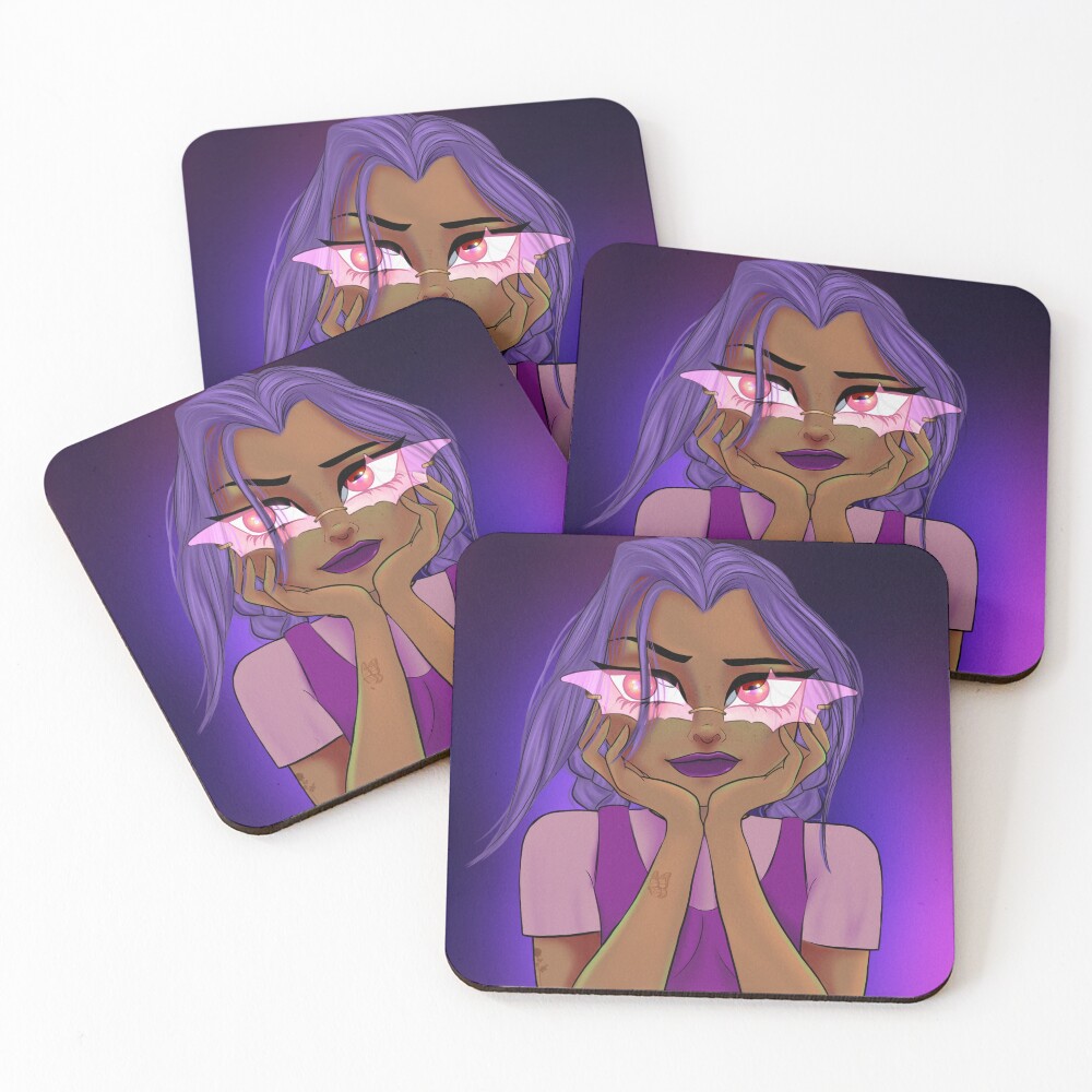 Item preview, Coasters (Set of 4) designed and sold by WeebyMannerist.